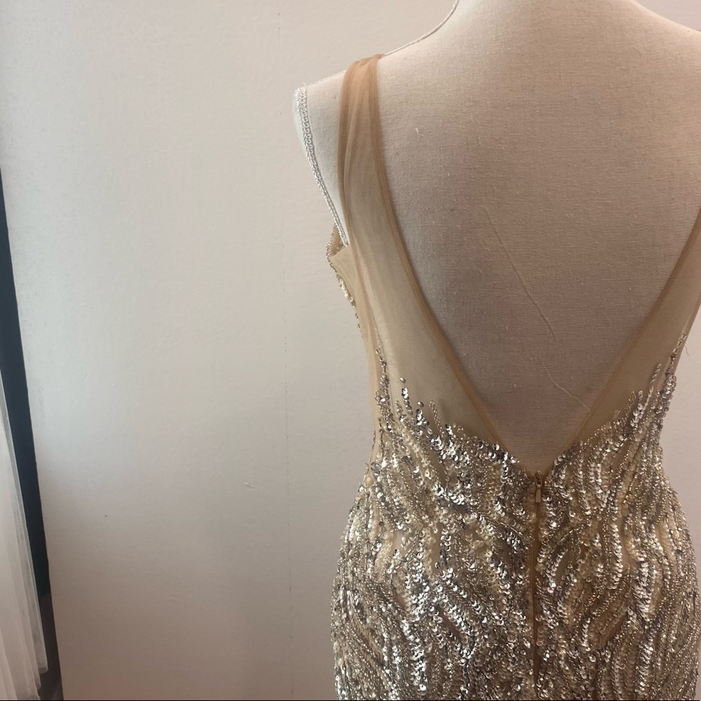 Jovani Size 4 beaded pageant gown - Picture 7 of 13